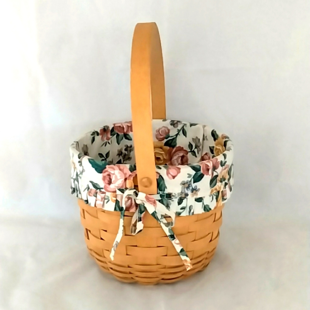 Longaberger Round Apple Basket